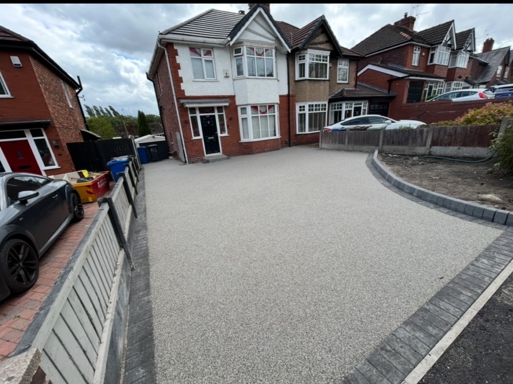 resin driveway Wilmslow