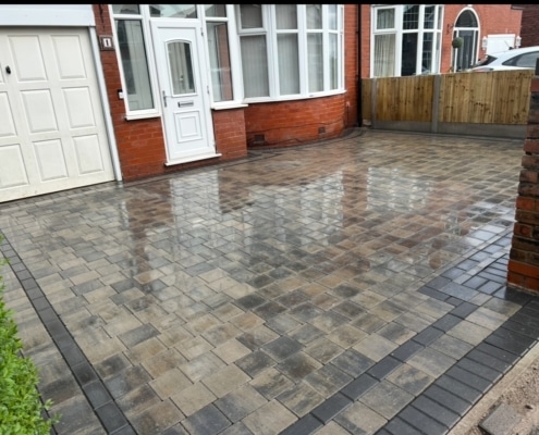 finished block paving driveway Sale