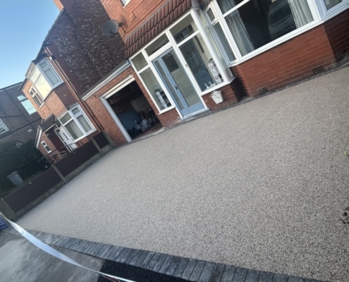resin driveway Altrincham completed by Drivepave Ltd