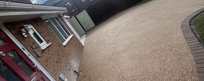 resin driveway Urmston completed by Drive Pave Ltd